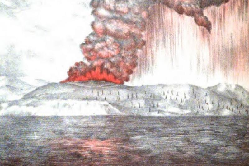 惊人的事实说明了为什么卡卡托亚是一个怪物的火山喷发
